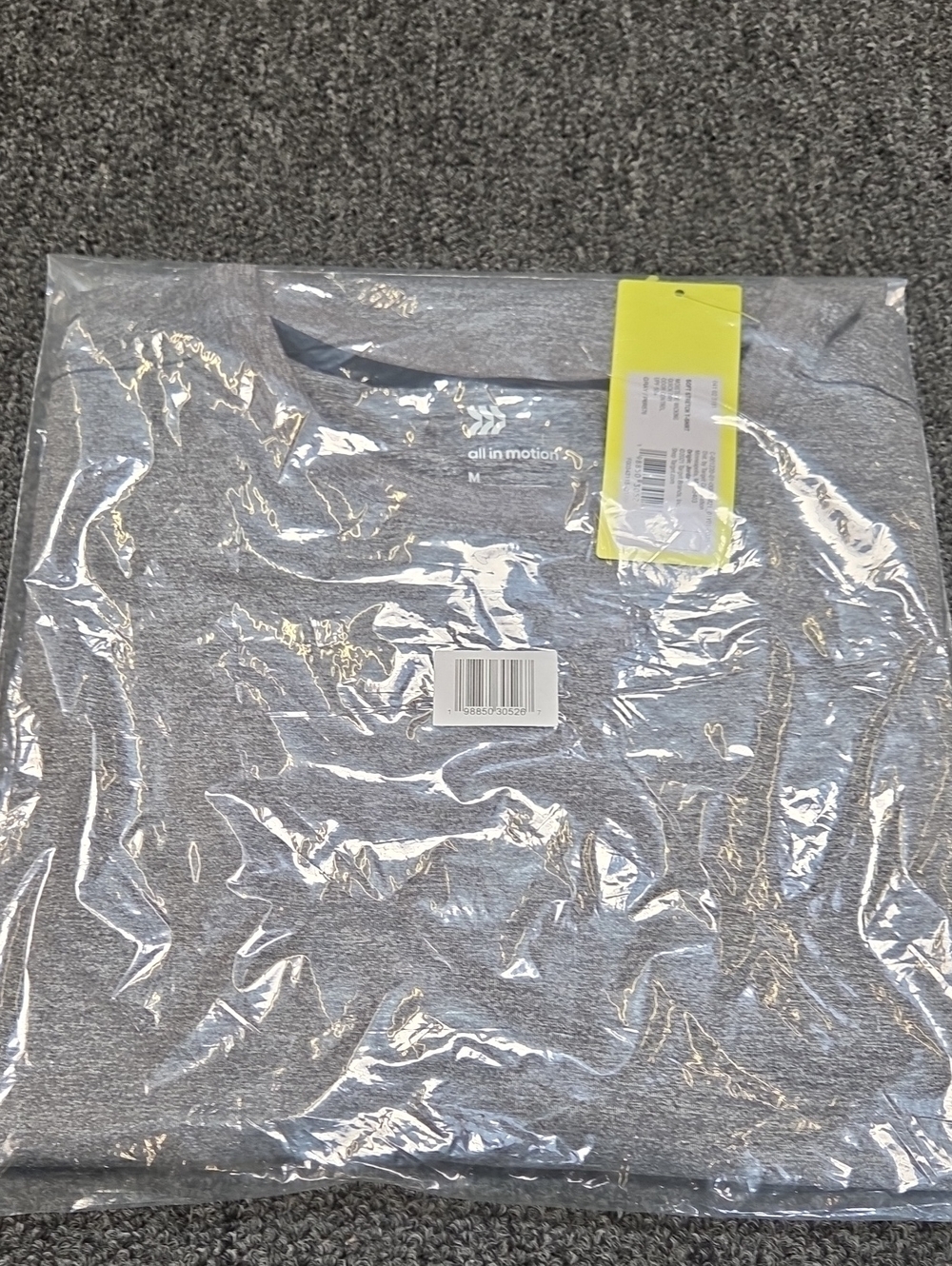 (#3C) All in motion Heather Gray Crewneck T-Shirt